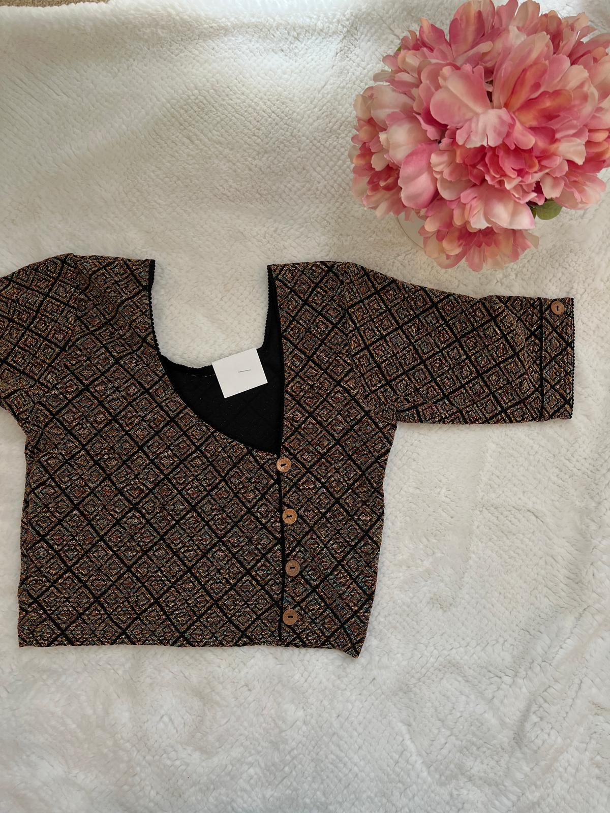 Black Stretchable Blouse 1