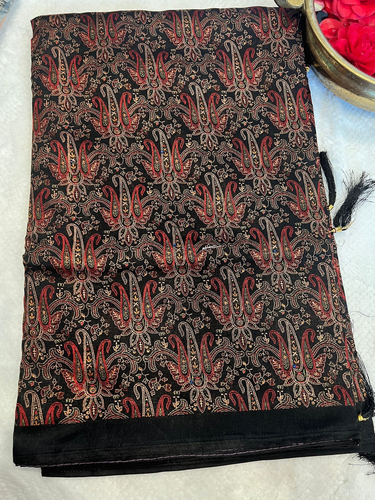 Black Garima Fancy Saree