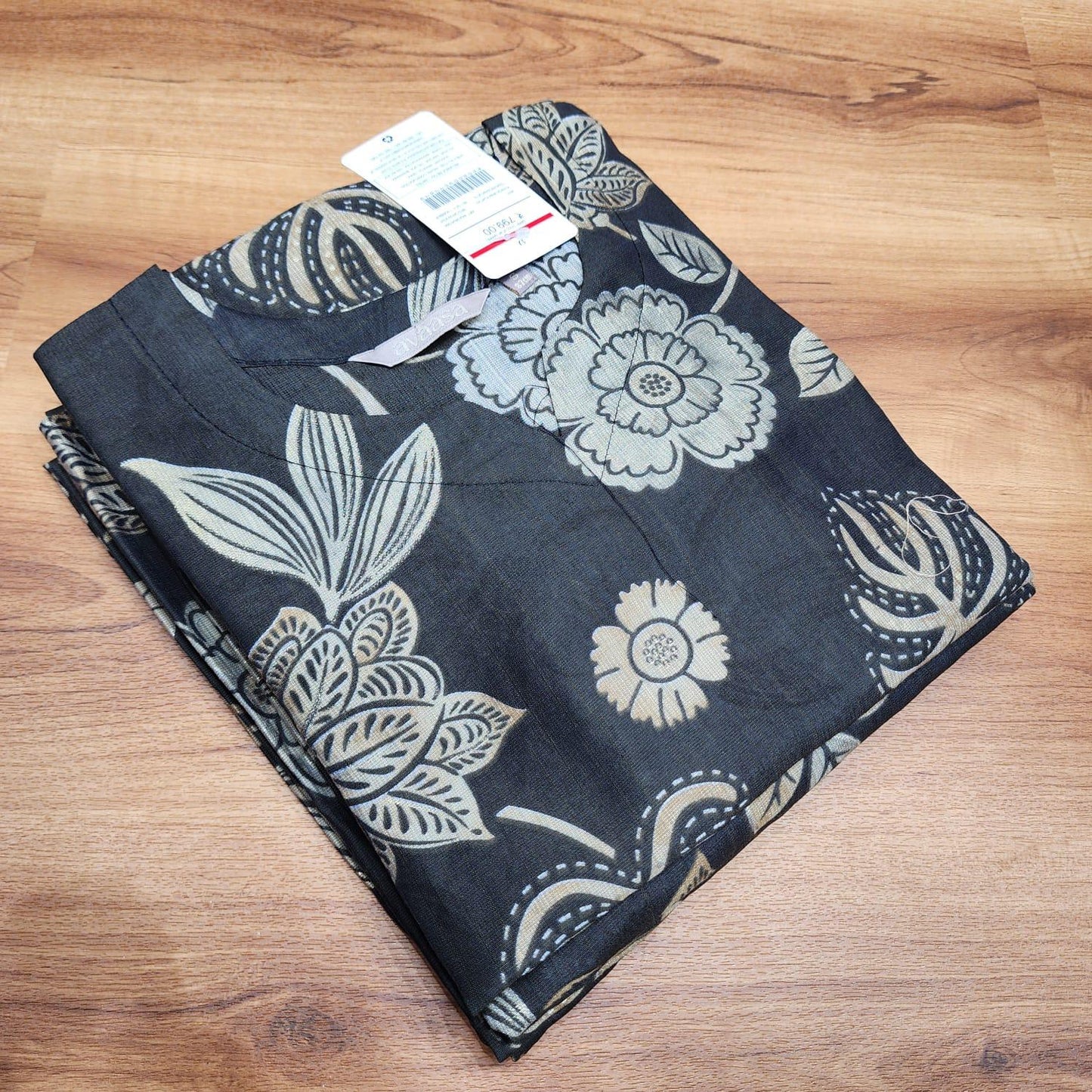 Elephant Black Avaasa Vatican Kurtis