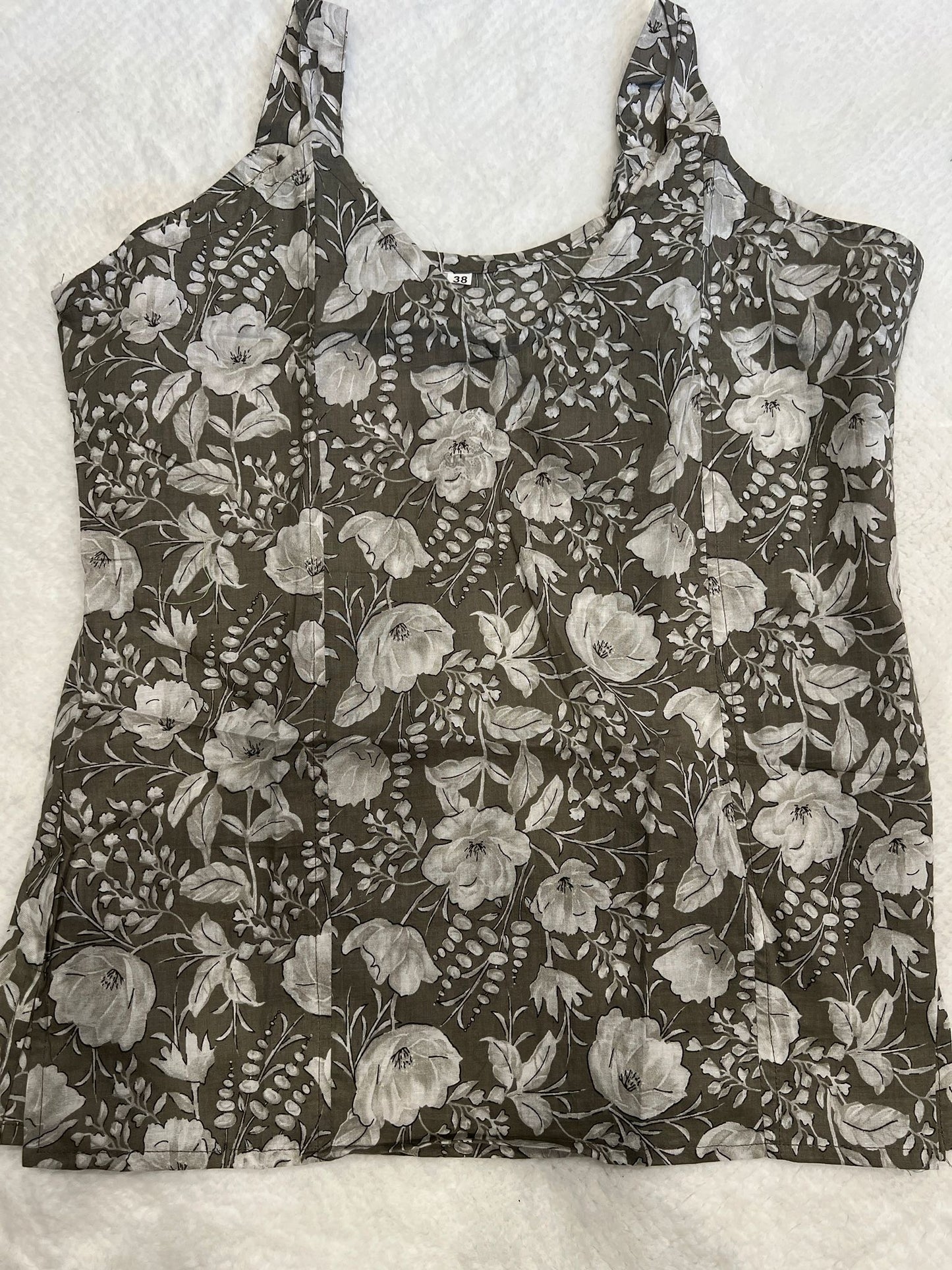 Floral Crop Top L
