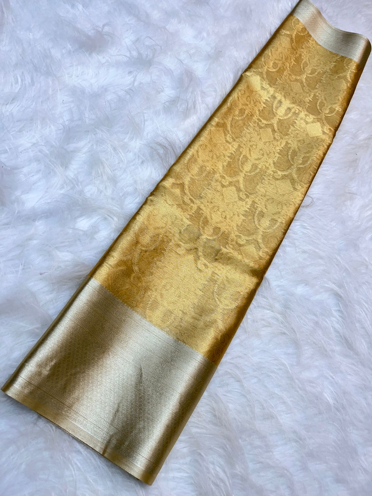 Gold Tissue Silk Saree