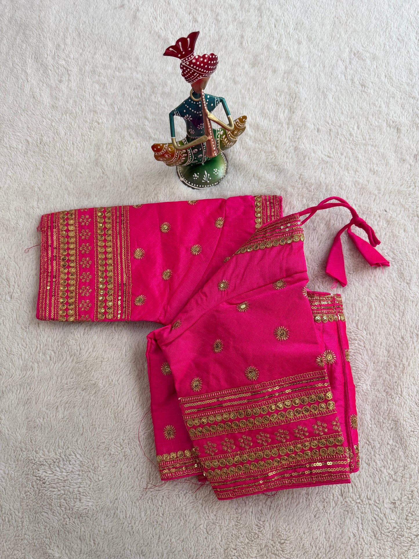 Pink Embroidery Blouse