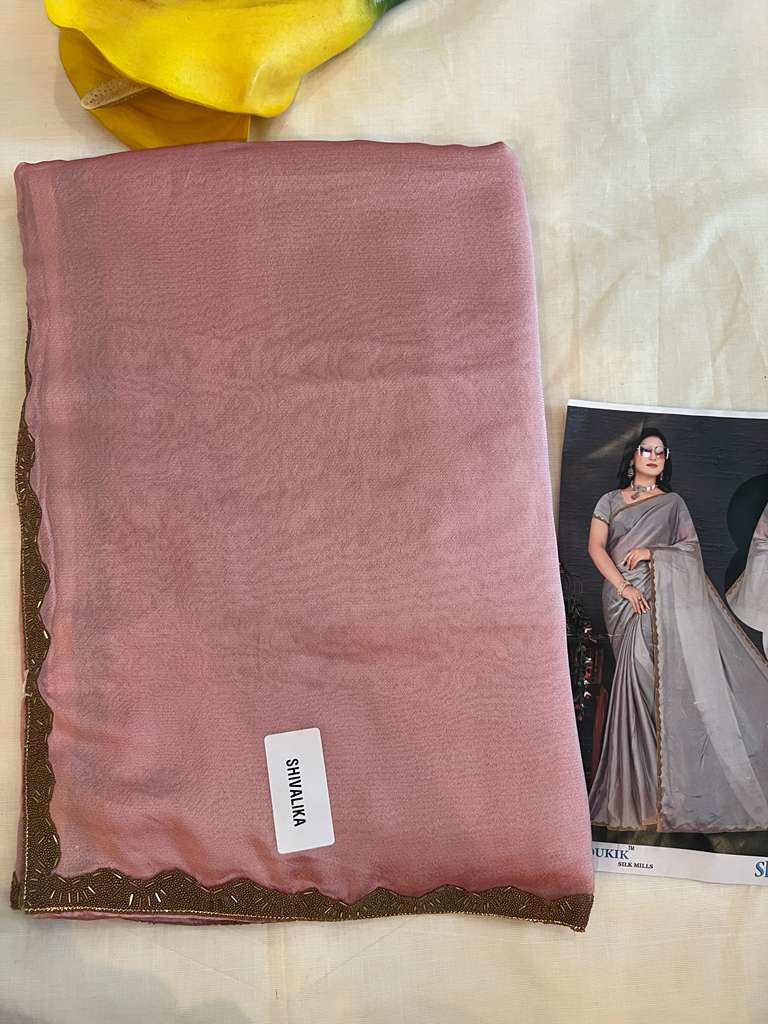 Pink Shivalika Fancy Saree