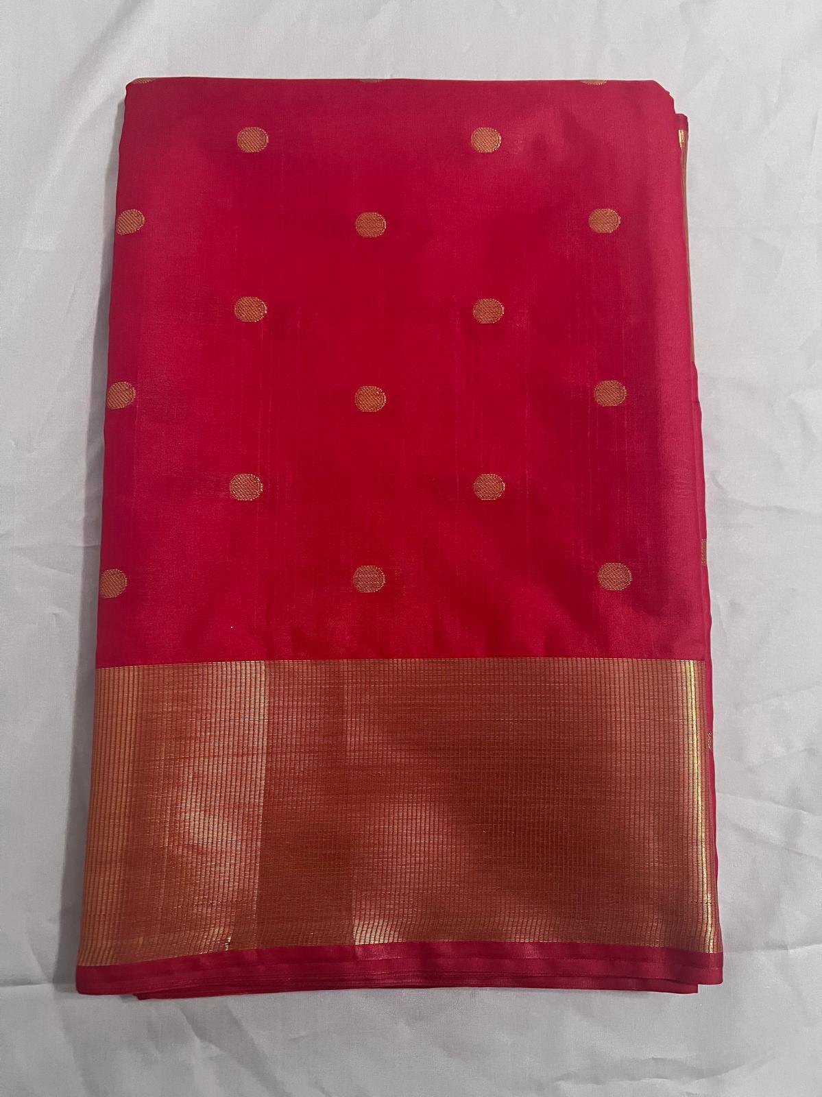 Nayantara Inspired Red Saree
