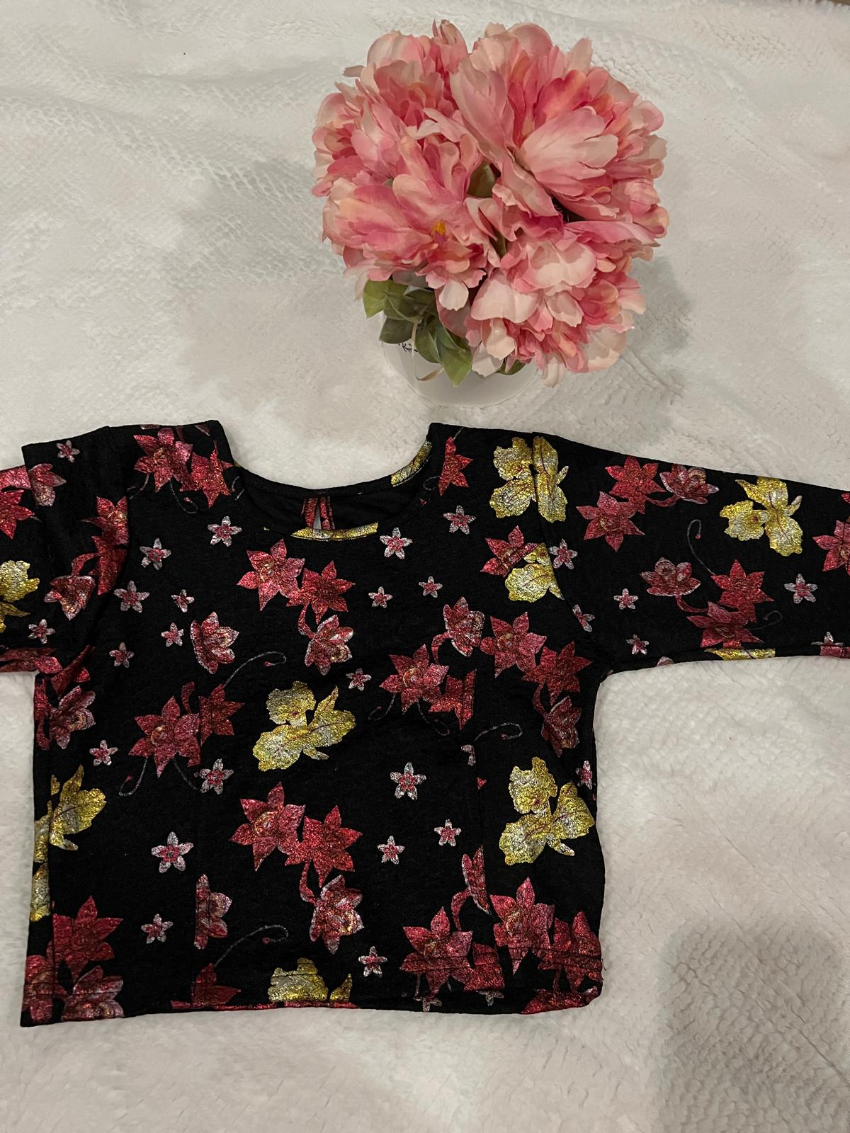 Black Stretchable Blouse 1