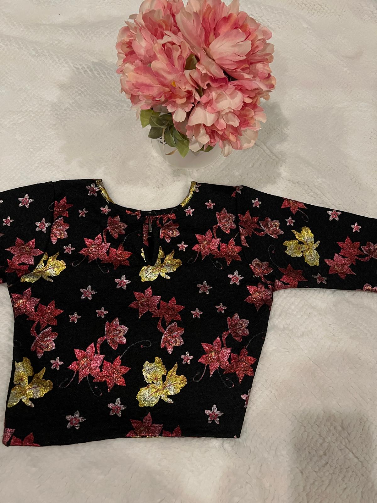 Black Stretchable Blouse 1