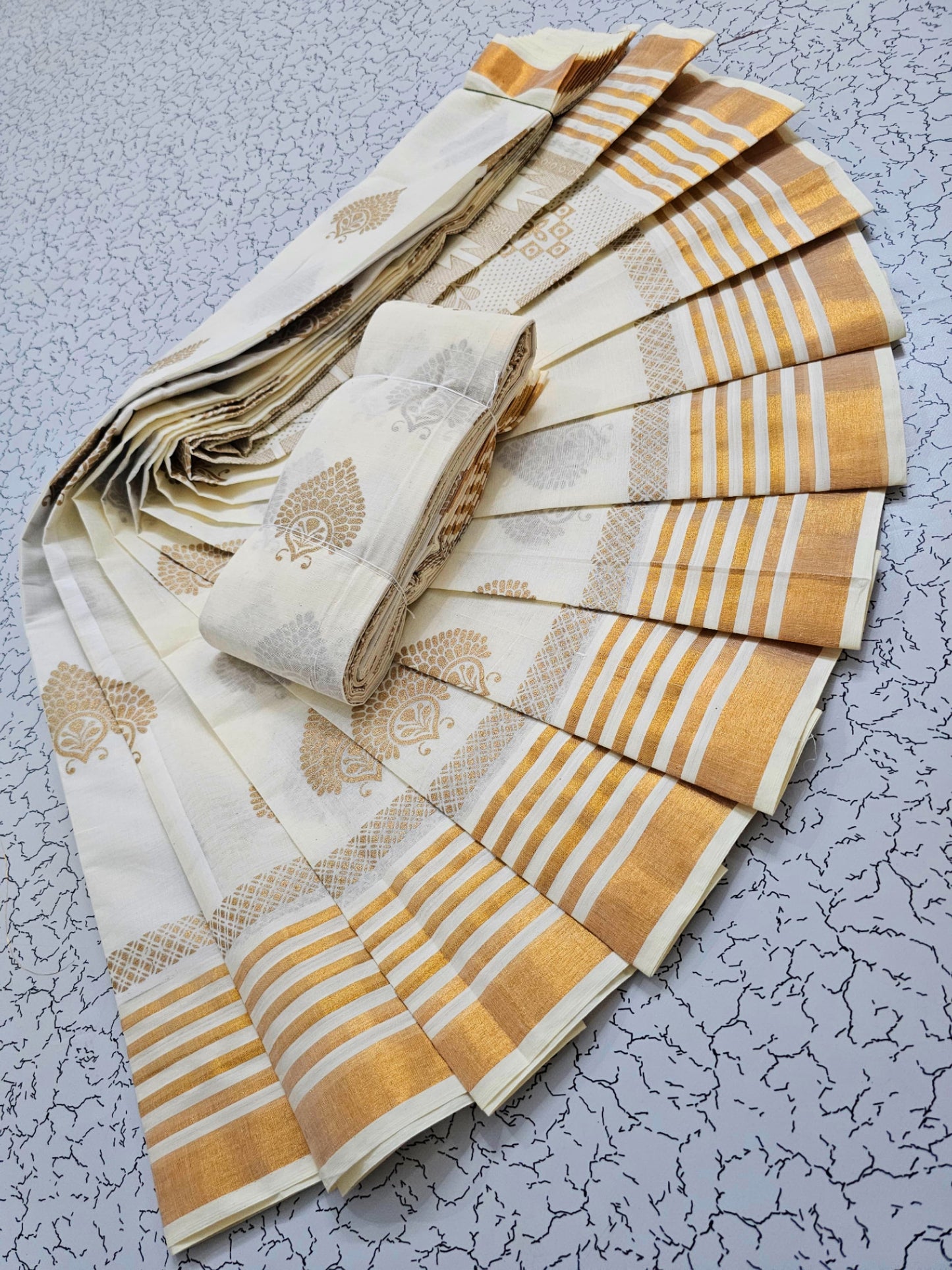 Kerala Cotton Saree Pattern 2