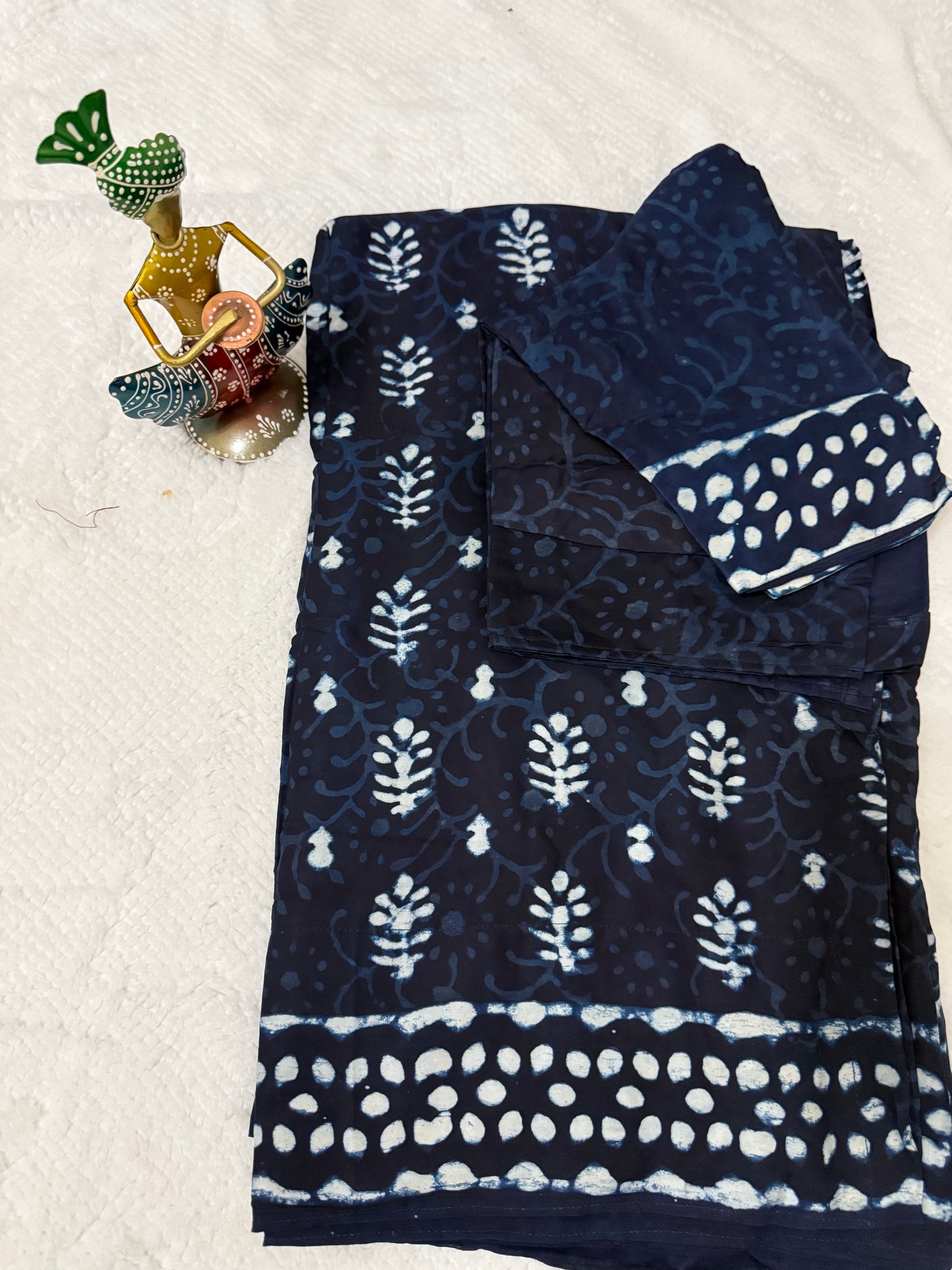 Blue Modal SIlk Saree