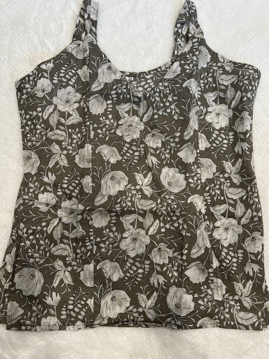 Floral Crop Top L