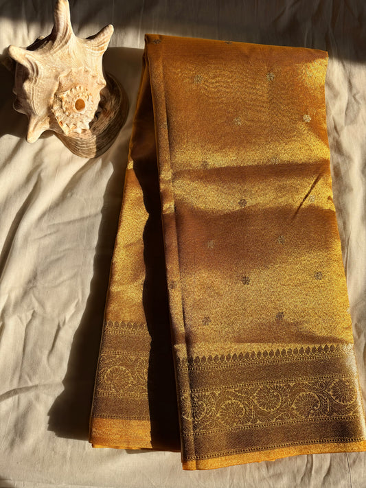 Gold Tissue Silk Saree