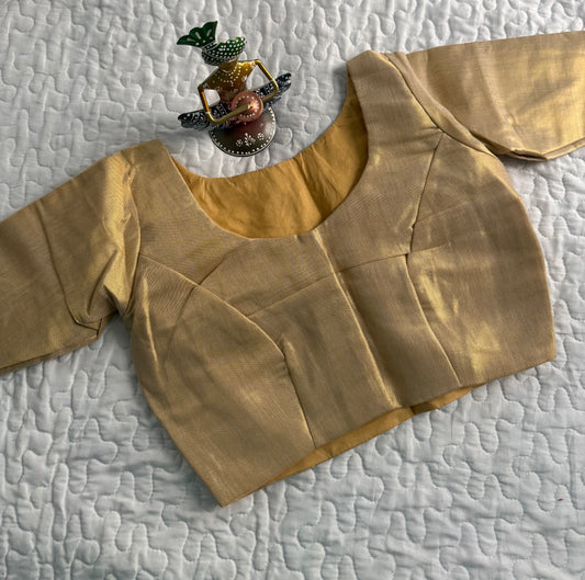 Gold Designer Blouse
