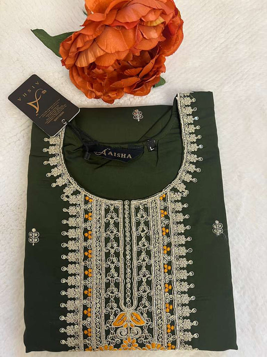 Green 3 Piece Salwar Set