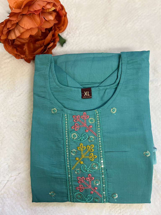 Light Blue 3 Piece Salwar Set