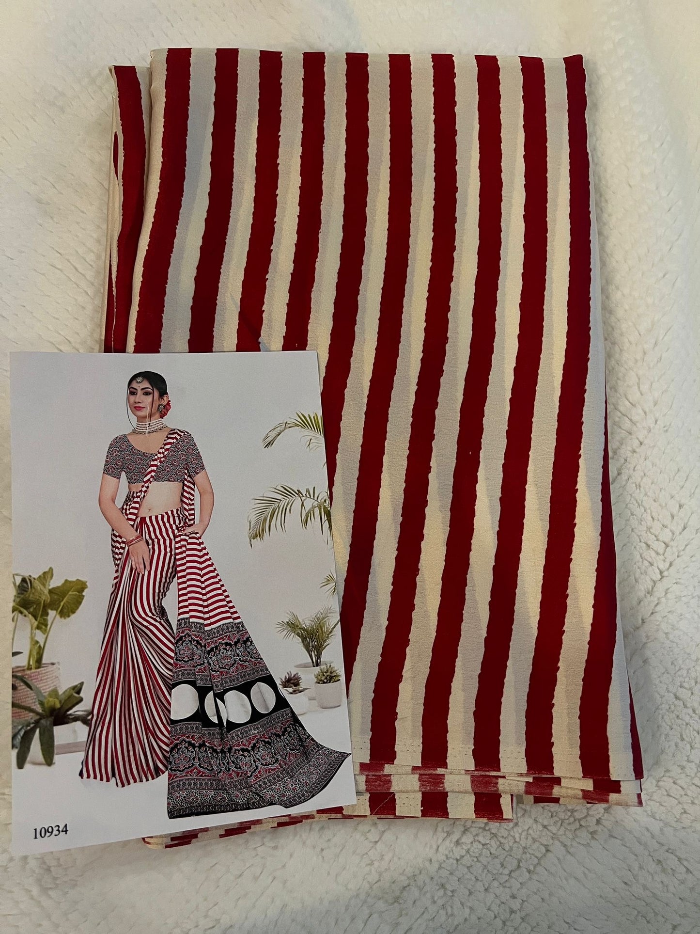 Red Jaipur Modal Silk Fancy Saree